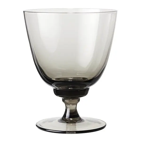 Flow glass med stett 35 cl smoke