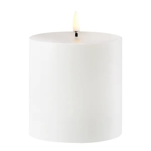 Outdoor LED-kubbelys utendørs 8,4x10 cm hvit