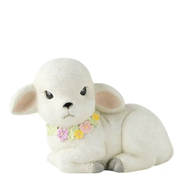 Stort lam Lambert figur 13,5 cm