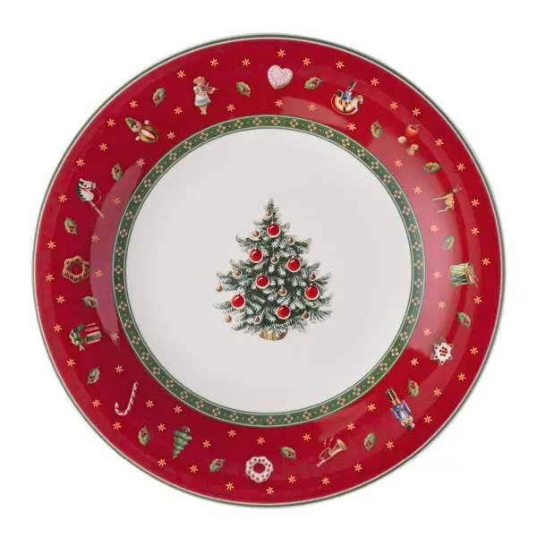 Toy's Delight Special tallerken 21 cm rød