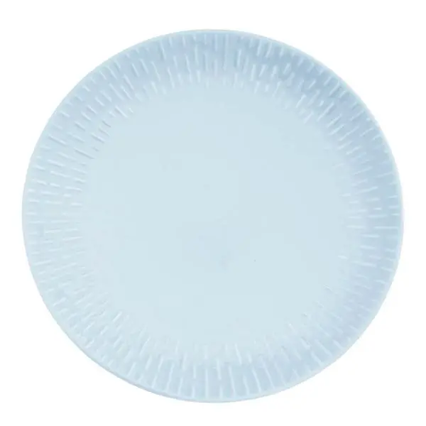 Confetti middagstallerken 27,5 cm aqua
