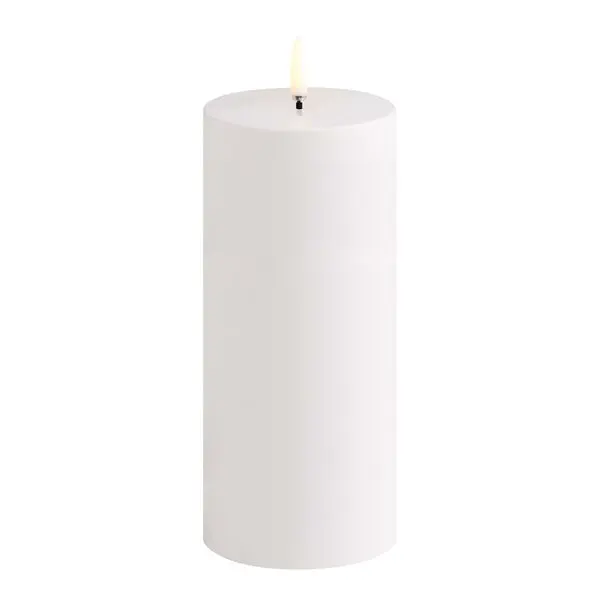 Outdoor LED-kubbelys utendørs 7,8x17,8 cm hvit