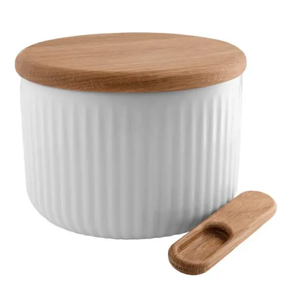 Legio Nova saltkar med lokk og skje