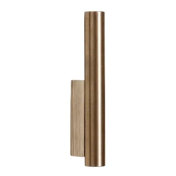 Pillar knagg 11 cm eik/messing