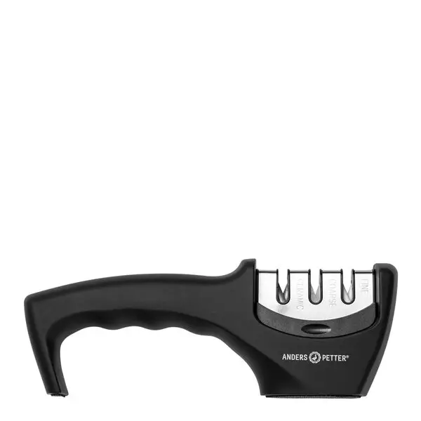 Classic knivsliper 21x7,5 cm svart/rustfritt stål