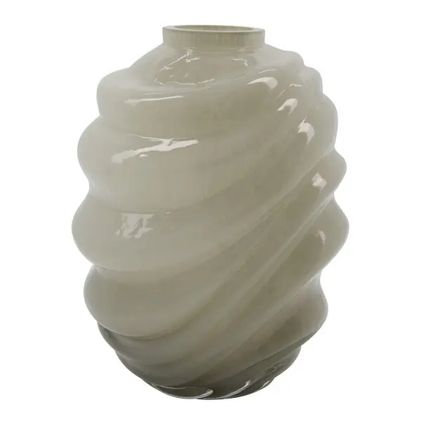 Desert vase 26,6 cm lys grå