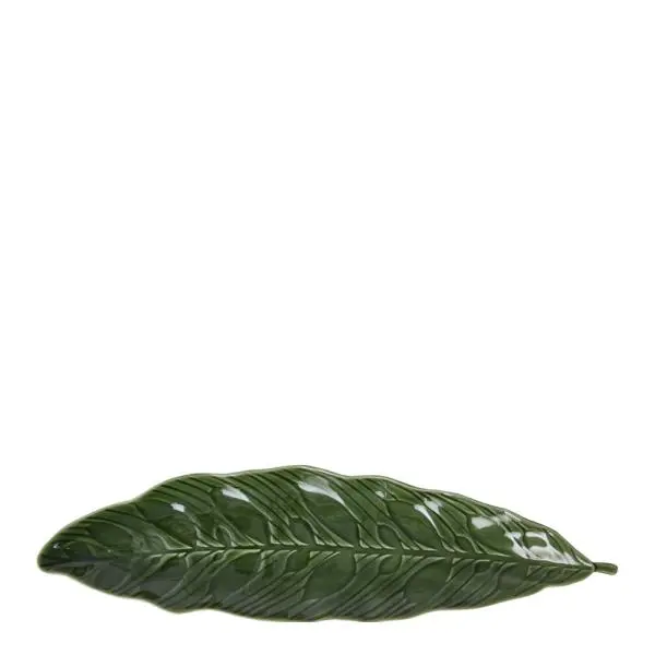 Botanica serveringsfat 42,7x11,5 cm  grønn