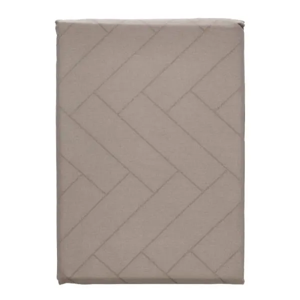 Tiles damask duk 140x320 cm taupe