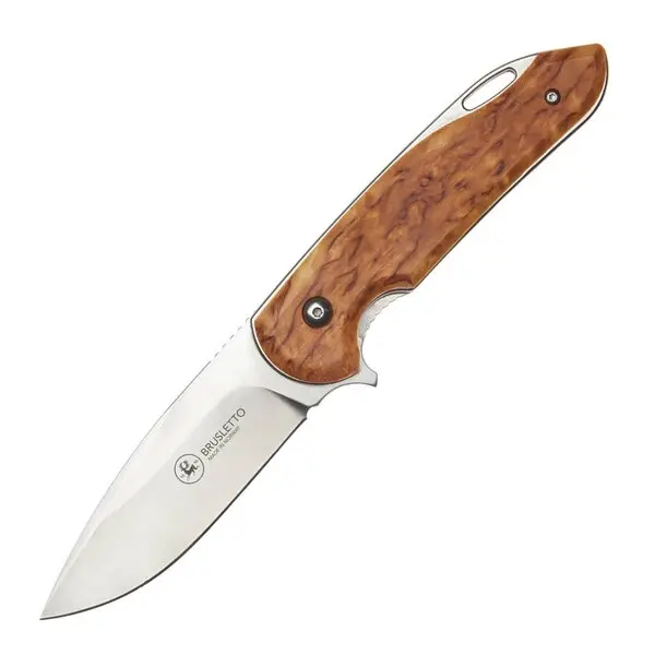 Natten foldekniv 21 cm masurbjørk