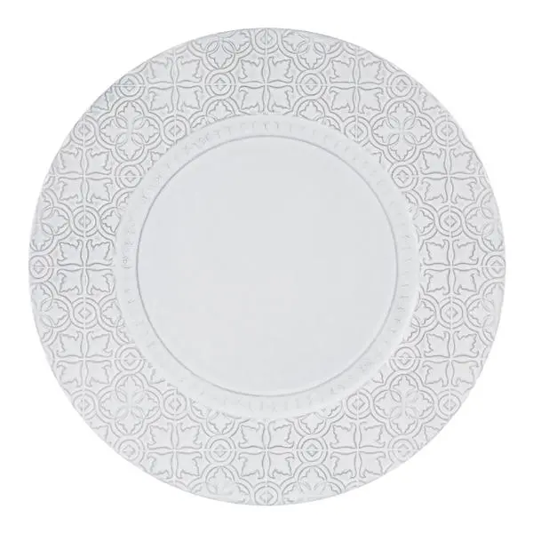 Rua Nova tallerken/fat 34 cm antikkhvit