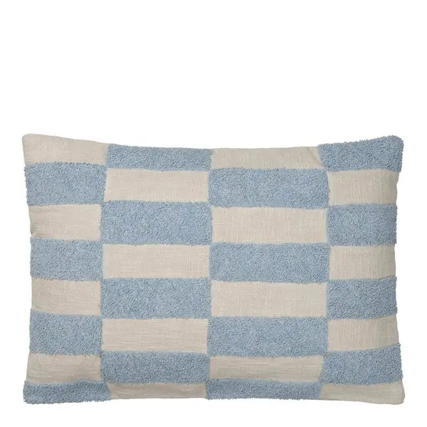 Jane putetrekk 40x60 cm Dusty Blue/Oatmeal
