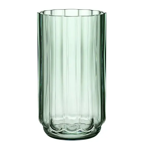 Play vase 18 cm lys grønn