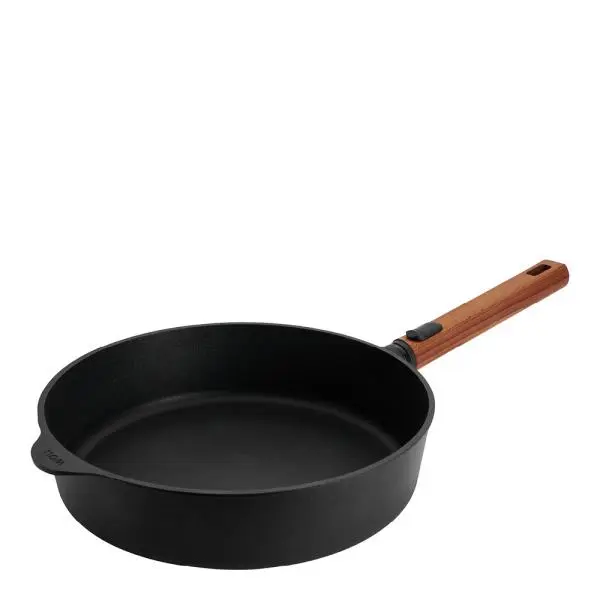 ECO Logic QXR sautèpanne 28 cm avtagbart trehåndtak