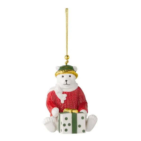 Christmas Classic ornament teddybjørn 2026 gull