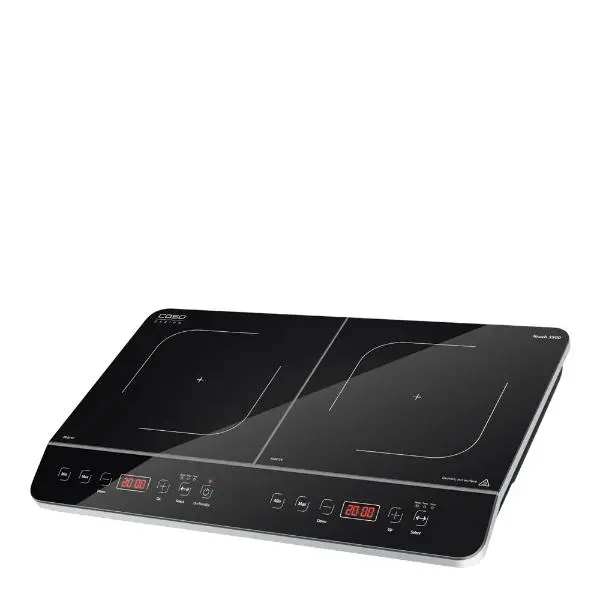 Induksjonsplate Dobbel Touch 3500 svart