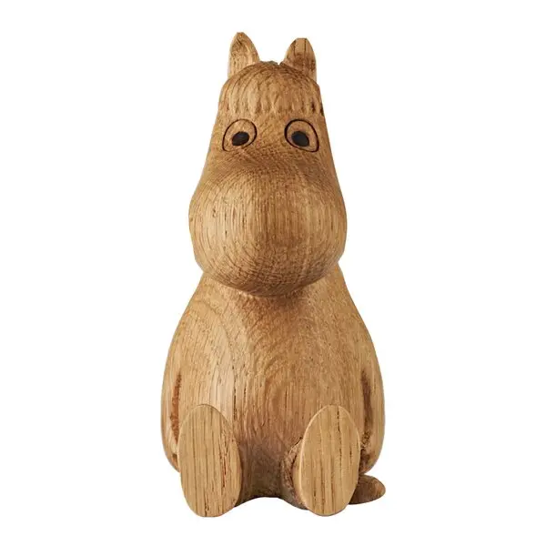 Snorkfrøken trefigur 10 cm eik