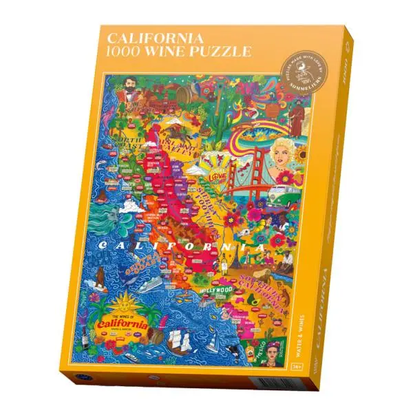 Vinpuslespill California