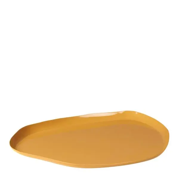 Mie dekorfat medium 34x27 cm cinnamon sand