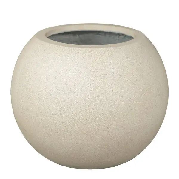 Rustik krukke 35x28 cm sand