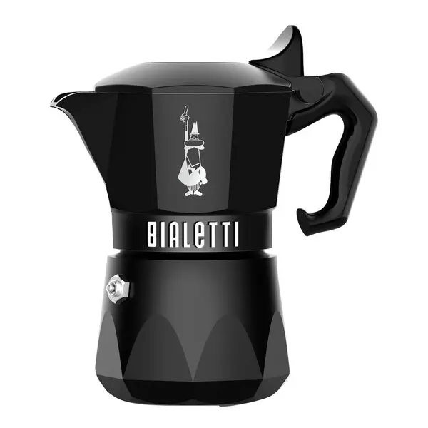 Brikka Exclusive espressokanne 2- kopper 10 cl svart
