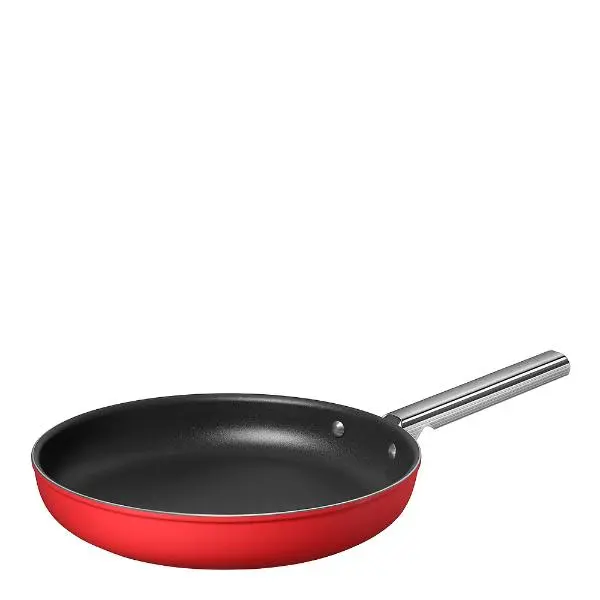 Stekepanne 30 cm rød