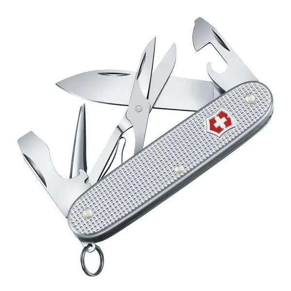 Swiss Army lommekniv 9 funksjoner sølv