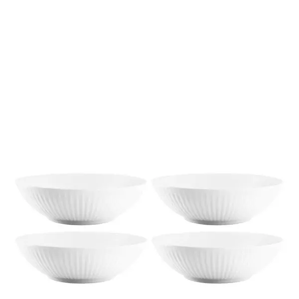 Legio Nova pastaskål 20 cm 4 stk hvit