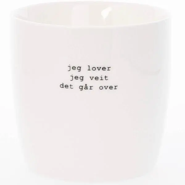Trygve Skaug krus jeg lover 30 cl hvit