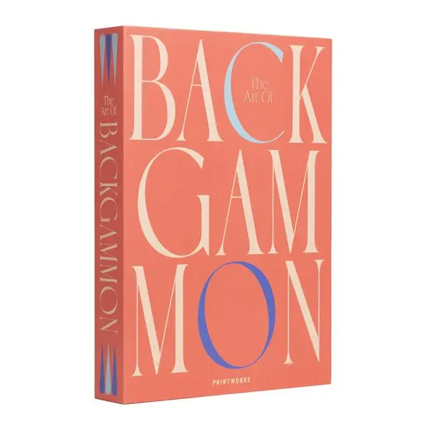 Classic art of backgammon spill oransje