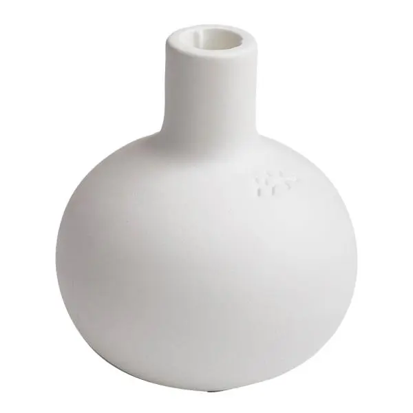 Globo lysestake 13,5 cm hvit