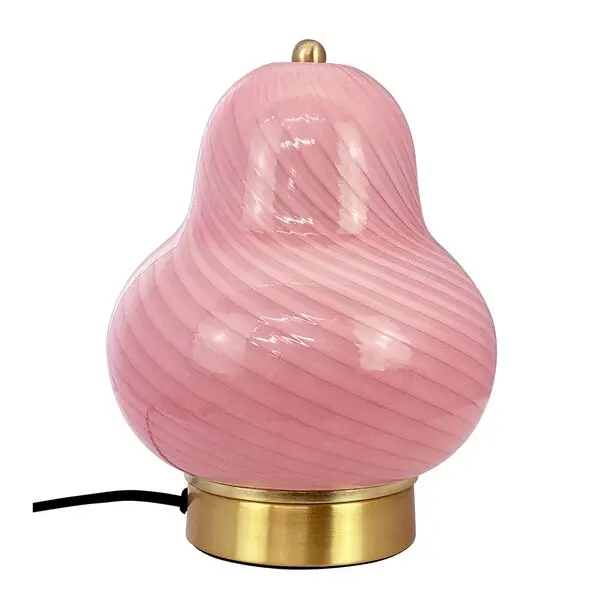 Lucy bordlampe 21,5 cm lyserød