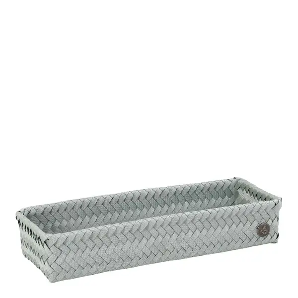 Fit lang oppbevaringskurv 39x12x7 cm eucalyptus