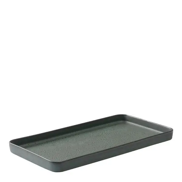 RAW Northern Green rektangulært fat 34x18 cm