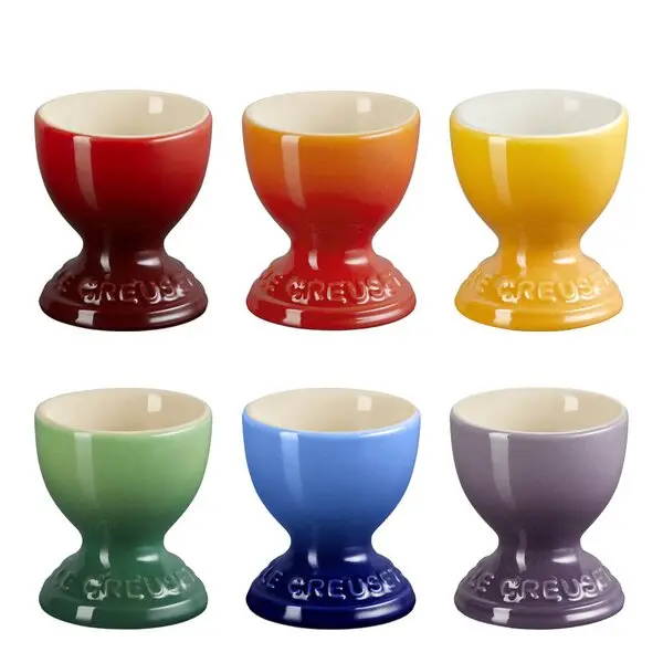 Rainbow eggeglasss 4 cl 6 stk