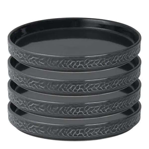 Servisen C tallerken 17,2 cm 4 stk antrasitt
