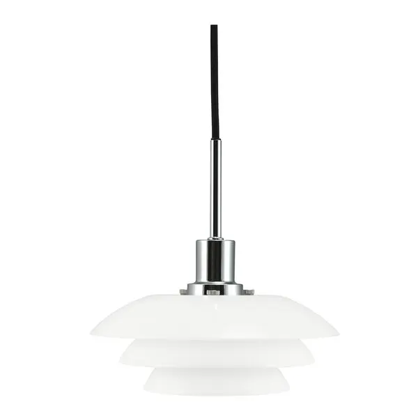 DL20 pendel 9 cm opal/krom