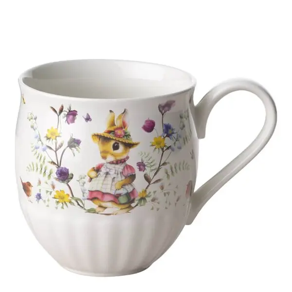 Spring Fantasy Family krus 33 cl grønn/hvit