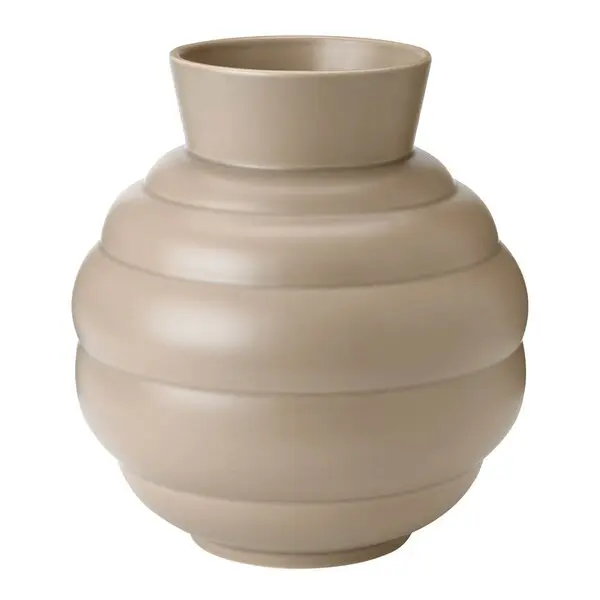 Tortus Archie vase No3 26,5 cm dark sand