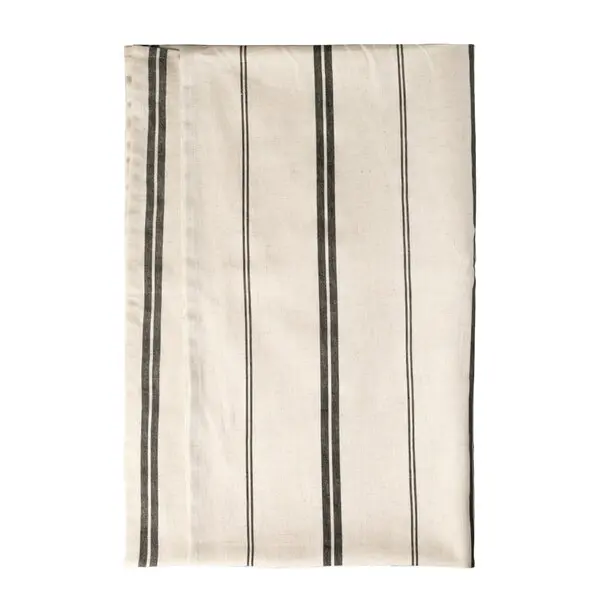 Elsa duk 250x145 cm natur/svart