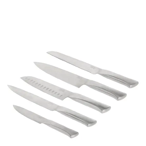 Precision knivsett 5 deler rustfritt stål