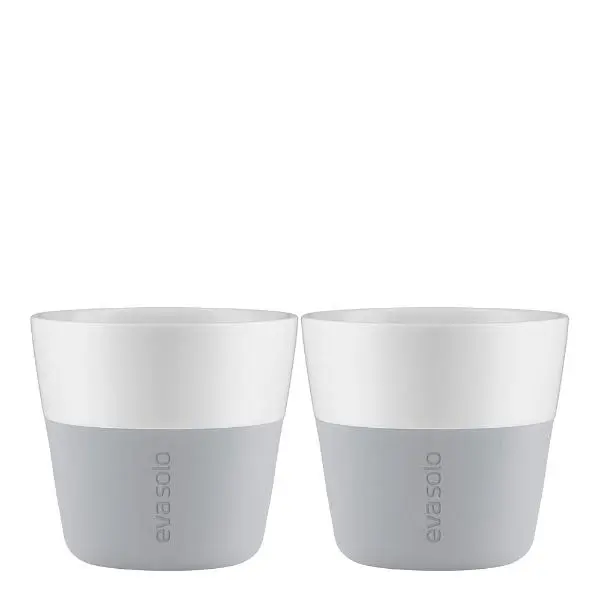 Lungo krus  23 cl 2 stk marmor grå