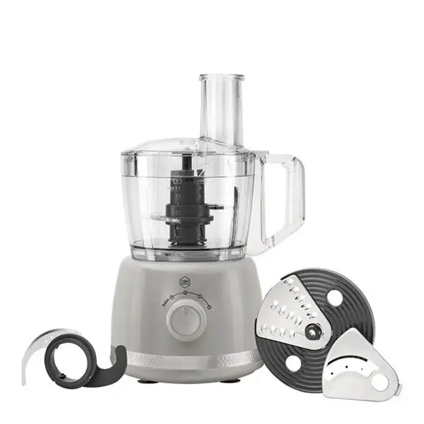 Soleil foodprocessor 2,4L grå