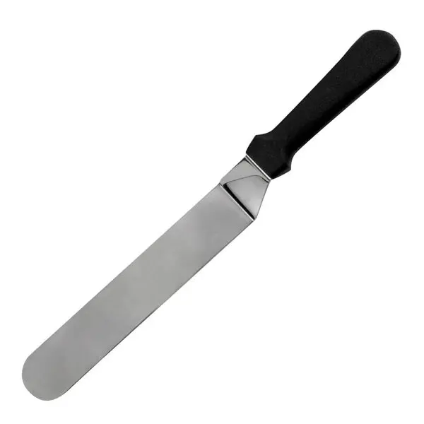 Palettkniv vinklet 20 cm stål