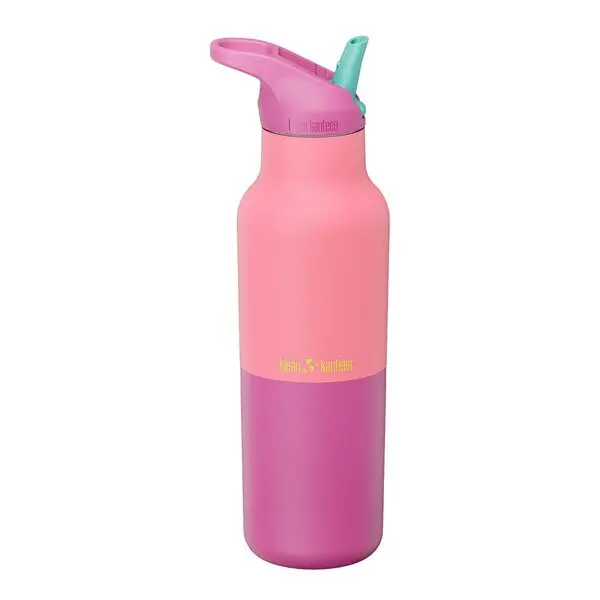 Rise termoflaske 0,47L med sportslokk Pink Lemonade Kaleidoscope