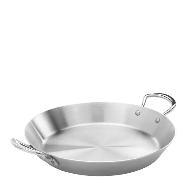 Paellapanne 30 cm rustfritt stål