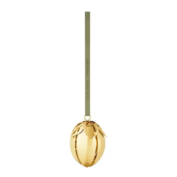 Vår 2026 egg 18K gullbelagt stål