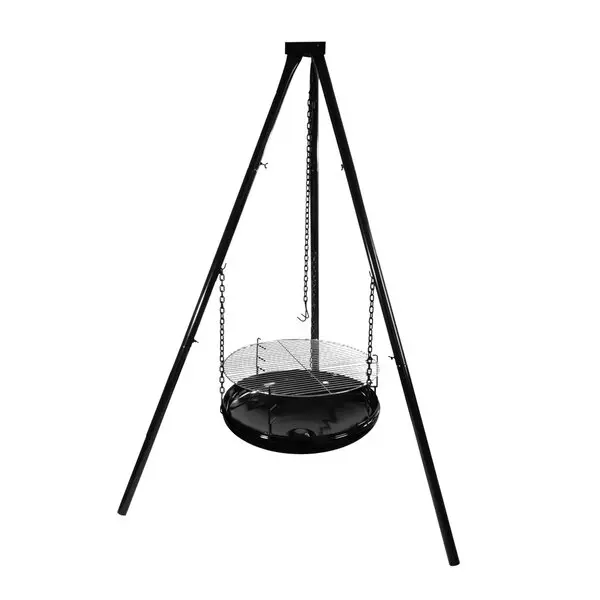 Bålpanne med stativ 170 cm