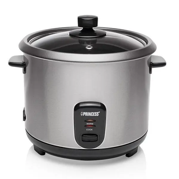 Riskoker 1,8L 700W rustfritt stål