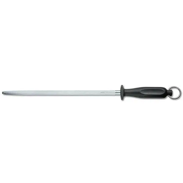 Shapening slipestål 30 cm rund nylon sølv