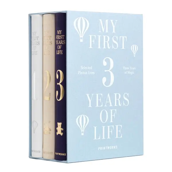 My First 3 Years fotobok 3 stk